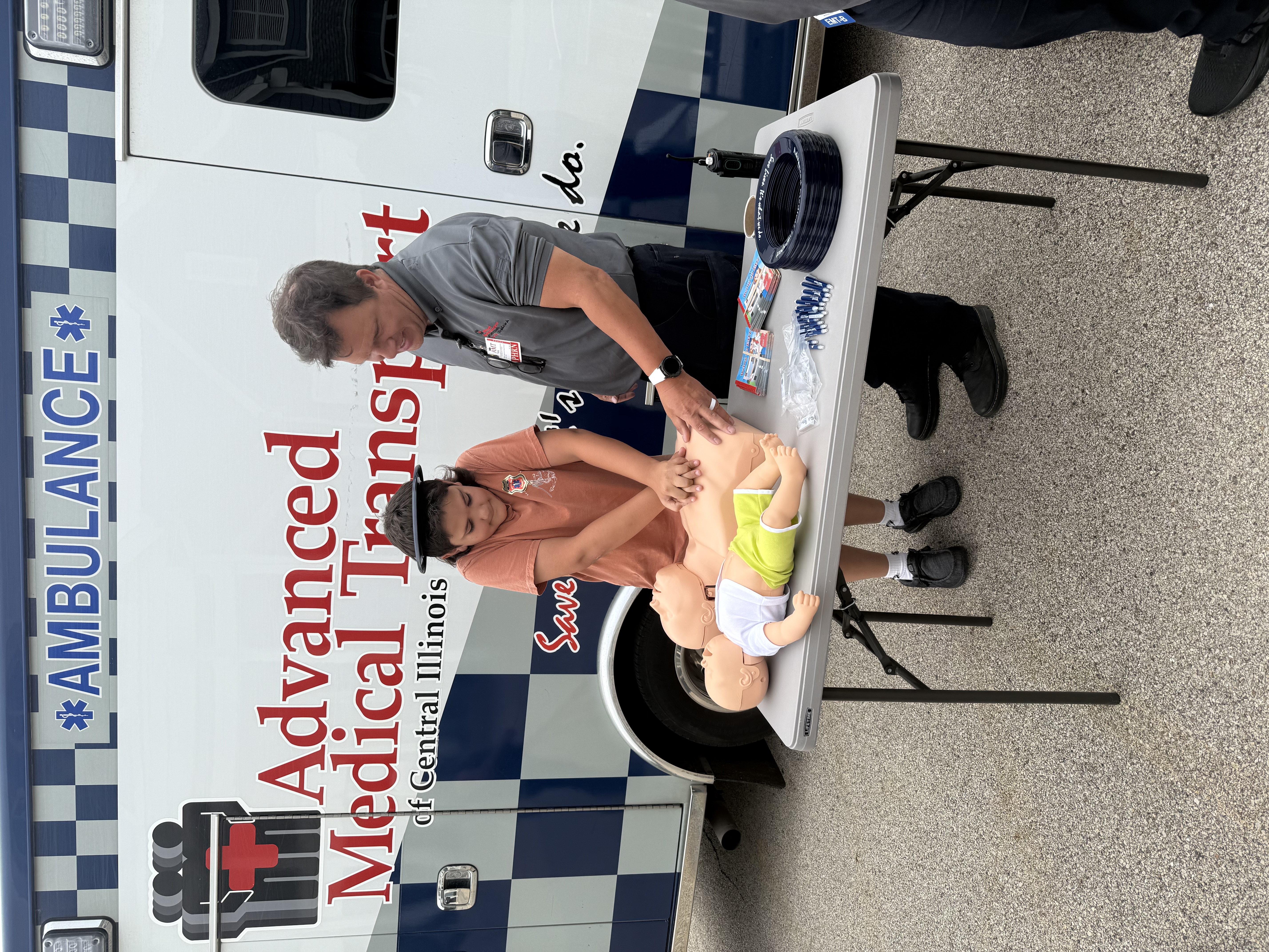 Advanced Medical Transport's Outreach