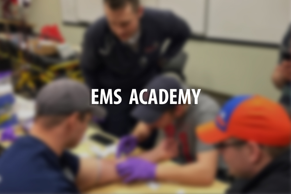 Photos of our EMS Academy